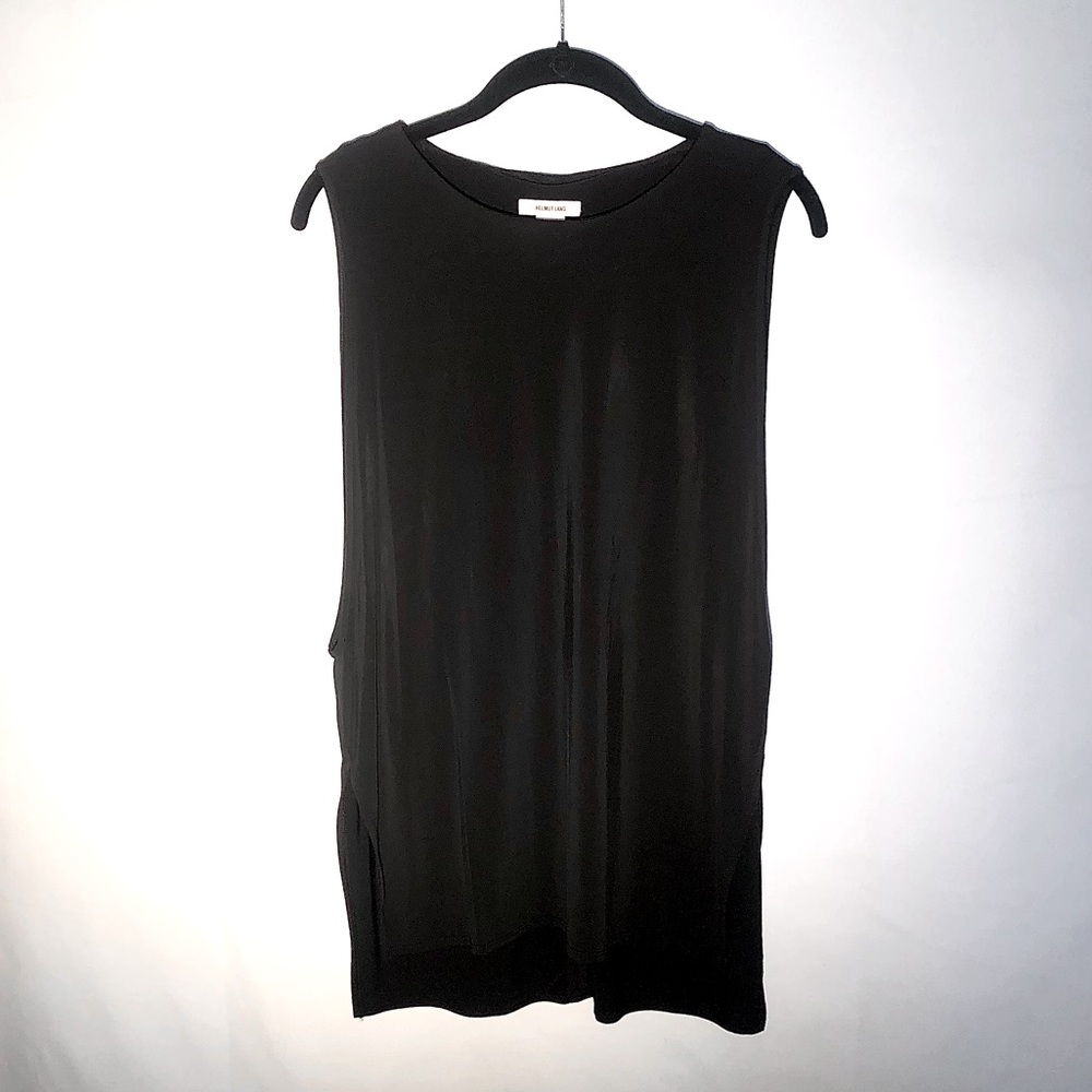 HELMUT LANG Stretchy Sleeveless Cutout Top